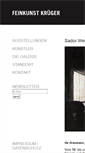 Mobile Screenshot of feinkunst-krueger.de